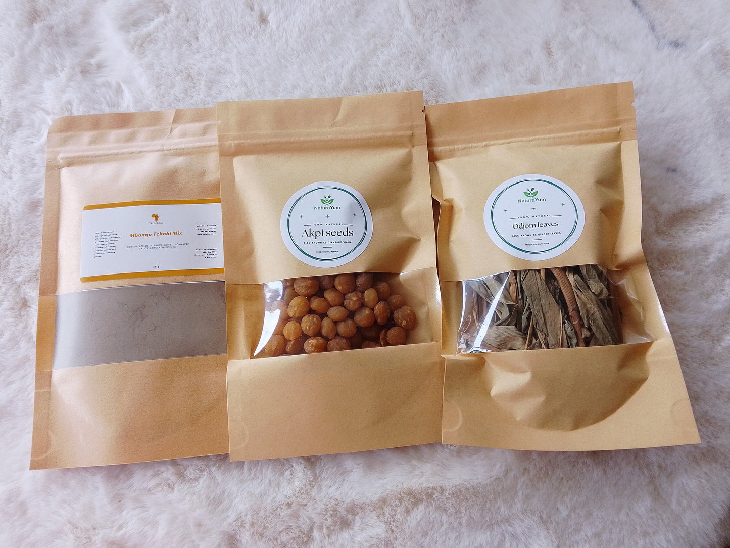 Mbongo economic pack / Tchobi / Sauce noir / Sauce ebene / Cameroon spices - Naturally Me