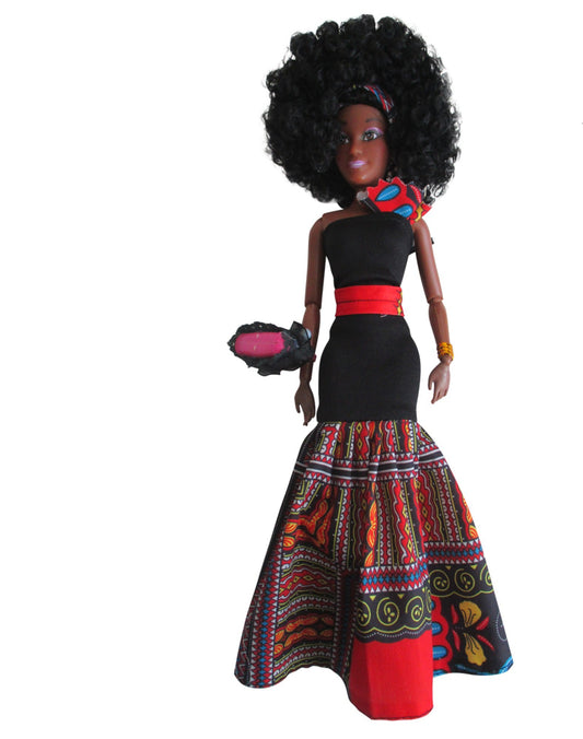 African barbie fashion doll - Naturally Me