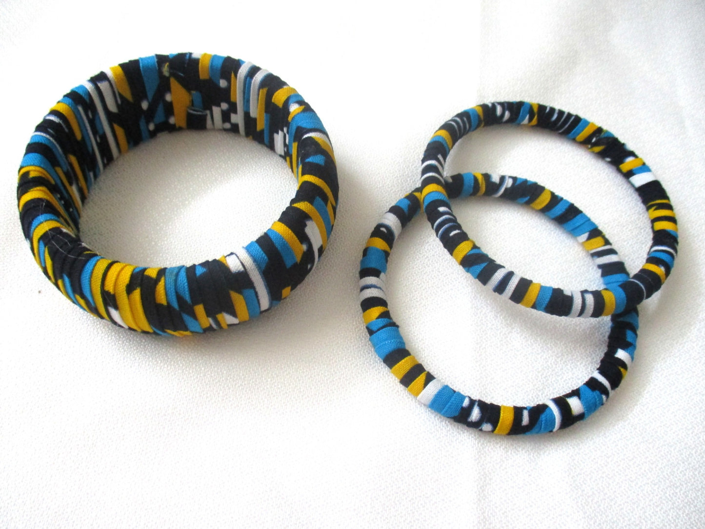 African Print Bangles - Naturally Me