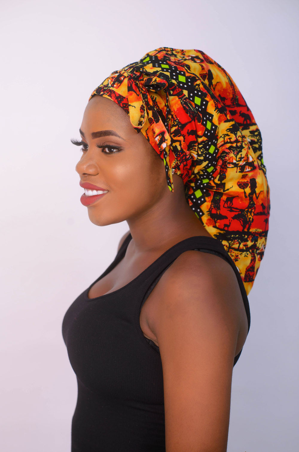 Ankara Braids Cap - Naturally Me