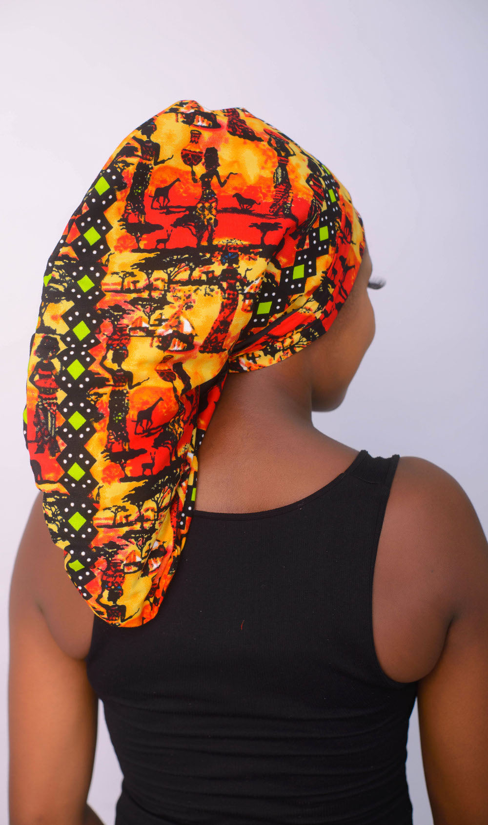 Ankara Braids Cap - Naturally Me
