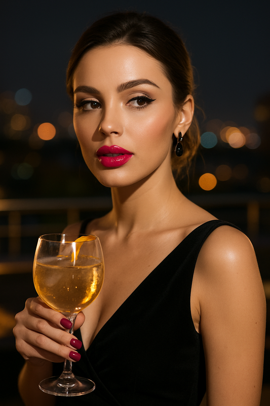 MKRS12 - GLOSSY Lipstick - Magenta 5 G - Naturally Me