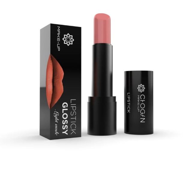 MKRS12 - GLOSSY Lipstick - Light Nude 5 G - Naturally Me