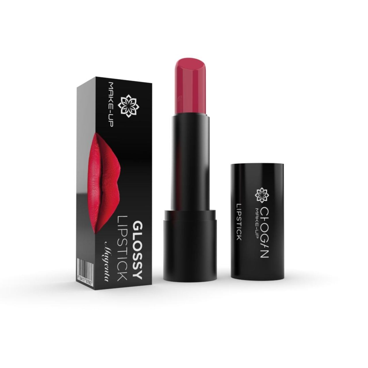 MKRS12 - GLOSSY Lipstick - Magenta 5 G - Naturally Me
